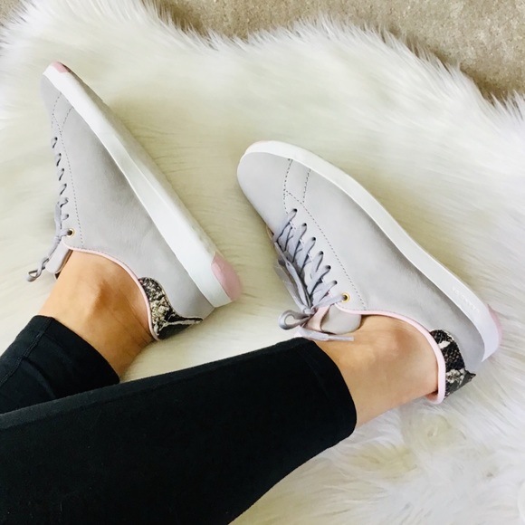 COLE HAAN Leather Casual Sneakers - Picture 4 of 8